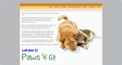 Desktop Screenshot of pawsngo.net